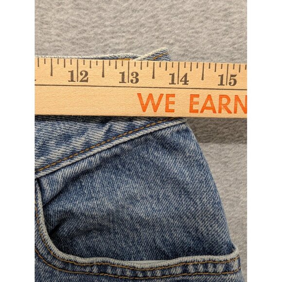 Vintage Levi's 550 Jeans Womens 10 Short Blue Relaxed Fit Tapered Leg Denim Y2K - Picture 4 of 15